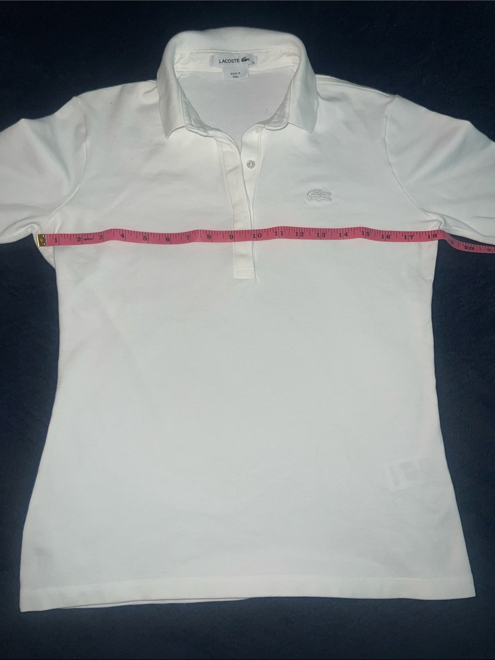 Lacoste Women’s White Polo